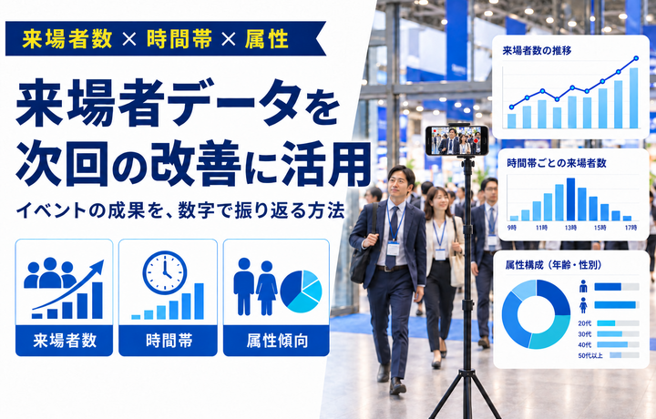 イベントの来場者データを次回の改善に活用する方法